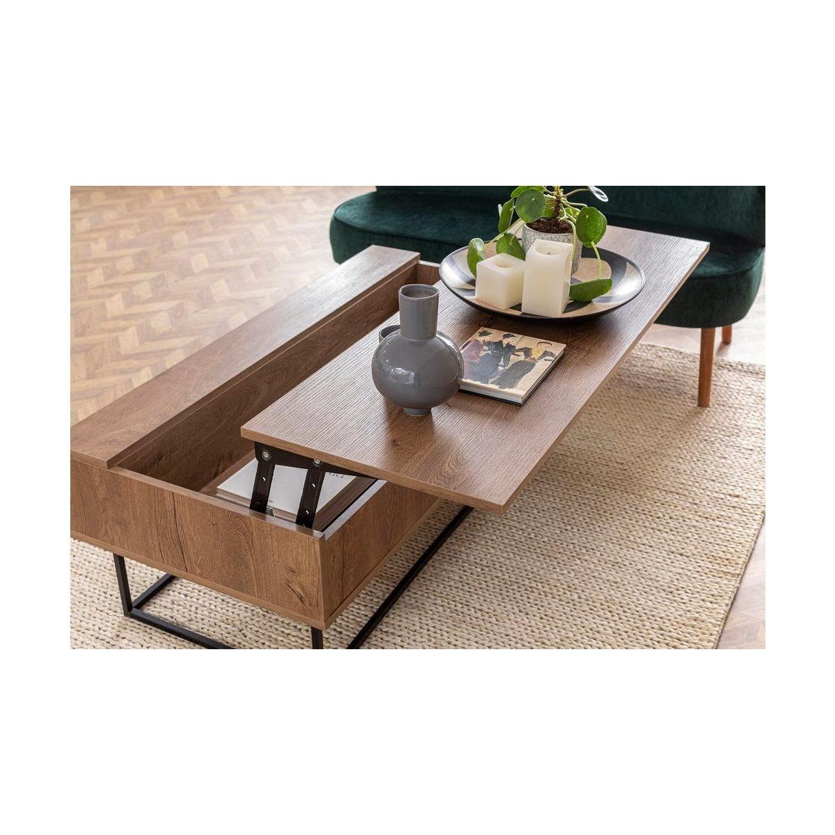 New Laxus Smart Coffee Table, Dark Wood – image 13