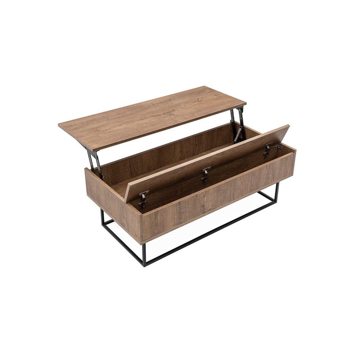 New Laxus Smart Coffee Table, Dark Wood – image 20