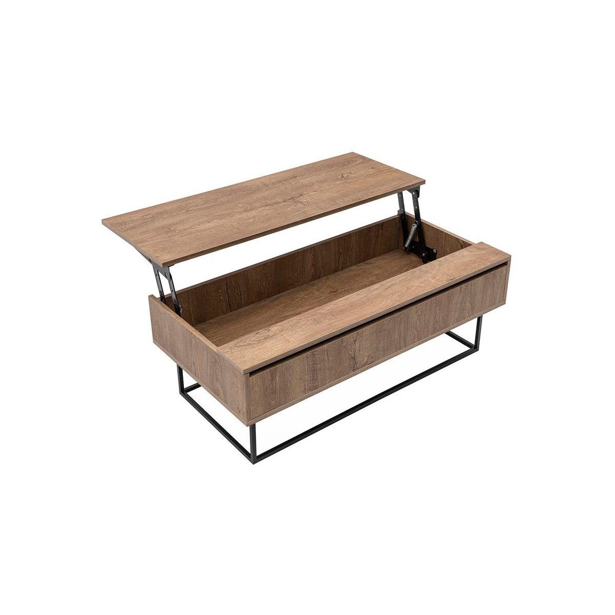 New Laxus Smart Coffee Table, Dark Wood – image 21