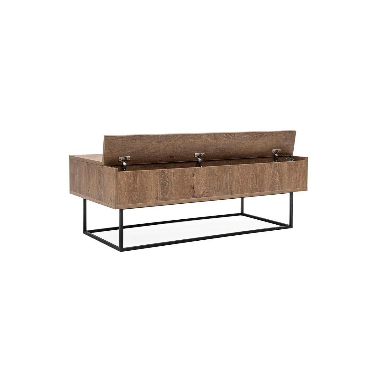 New Laxus Smart Coffee Table, Dark Wood – image 5
