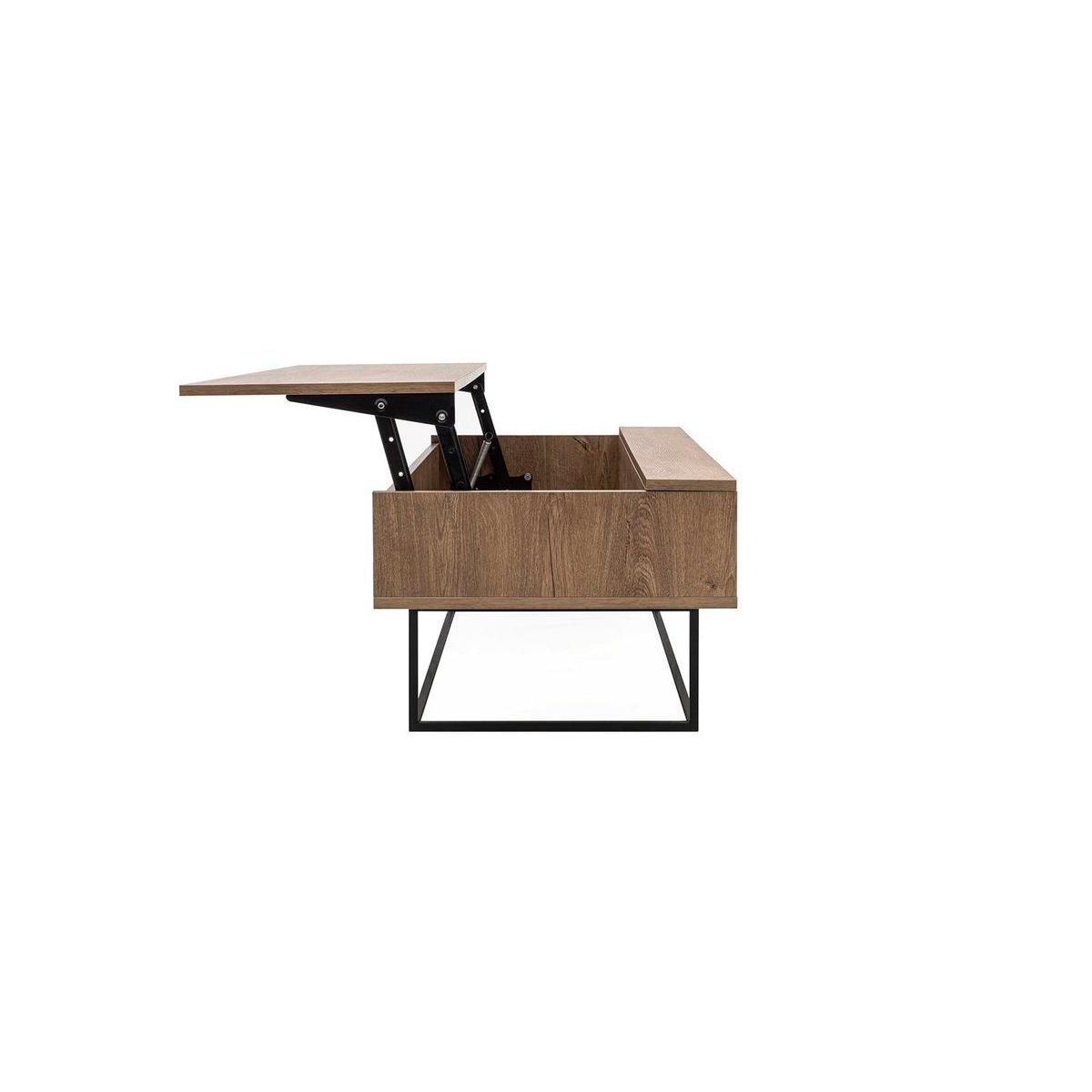 New Laxus Smart Coffee Table, Dark Wood – image 6