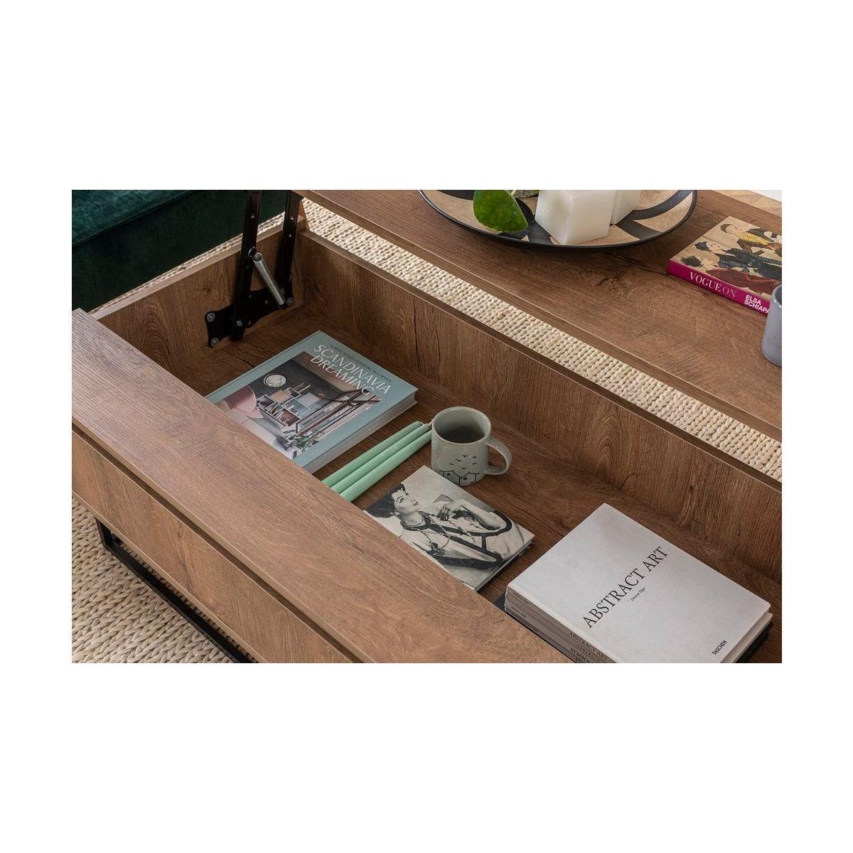 New Laxus Smart Coffee Table, Dark Wood – image 10