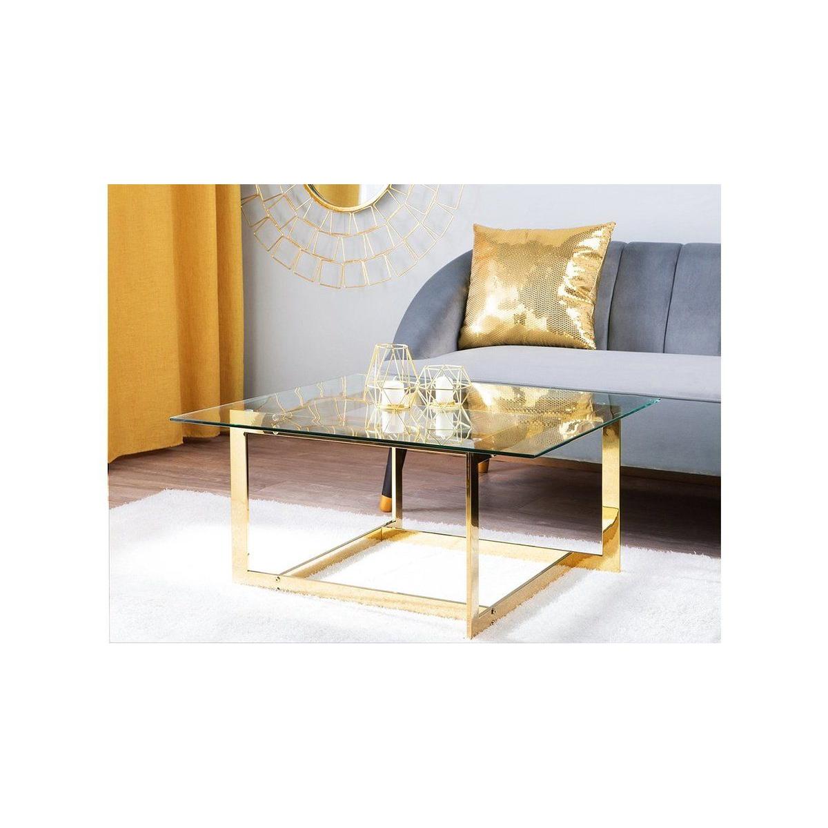 Crea Coffee Table, Brass – image 2