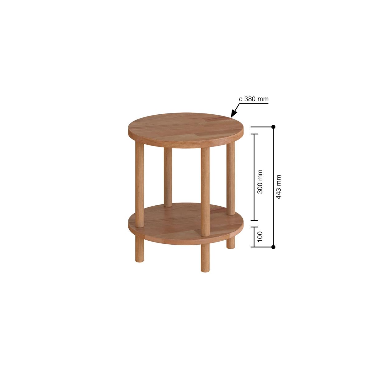 Maya Round Coffee Table (Small) – image 3