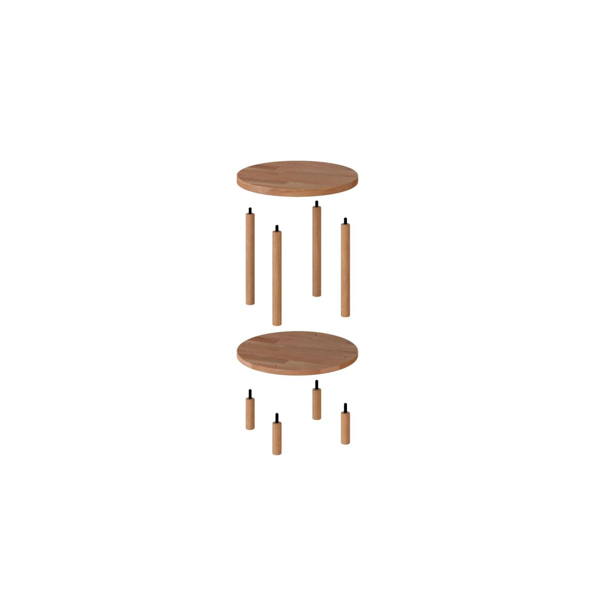 Maya Round Coffee Table (Small) – image 4