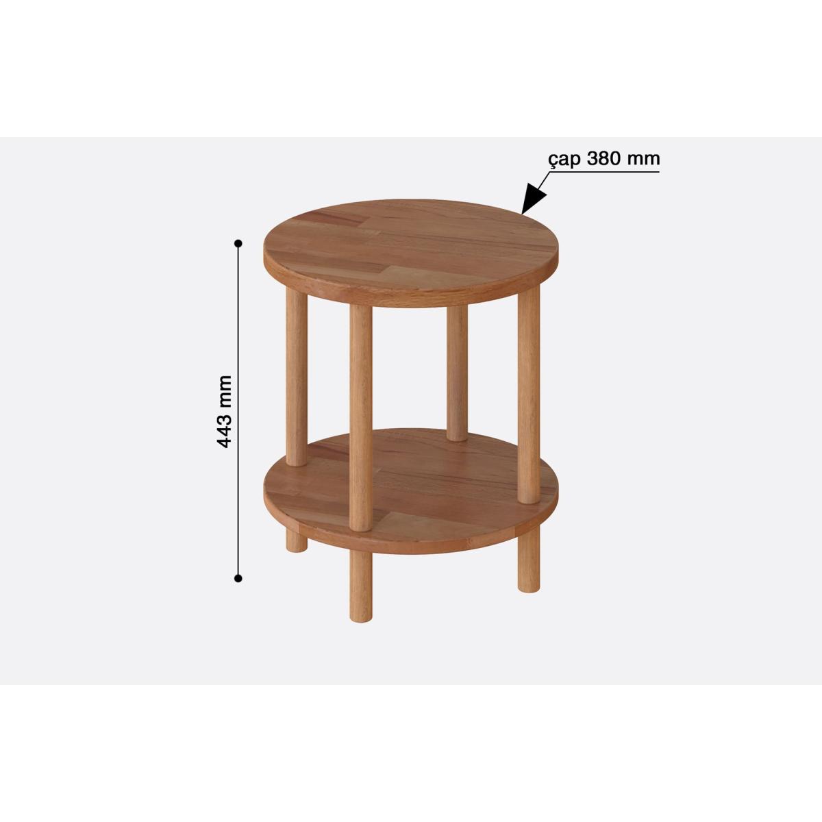 Maya Round Coffee Table (Small) – image 7