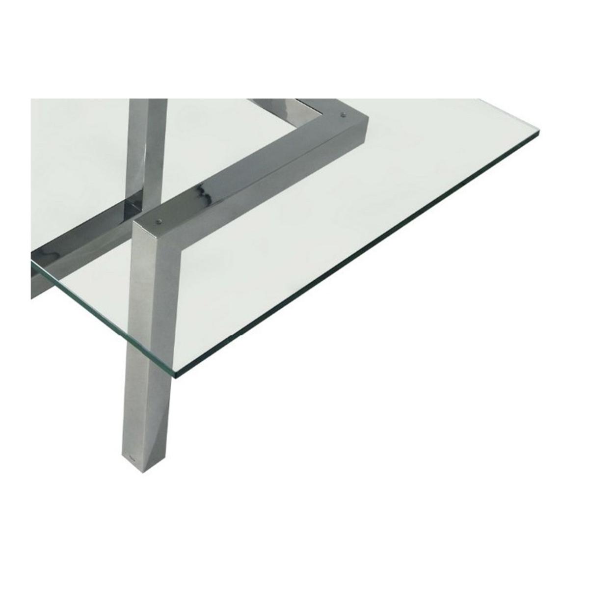 Sasha Coffee Table, Silver – image 2