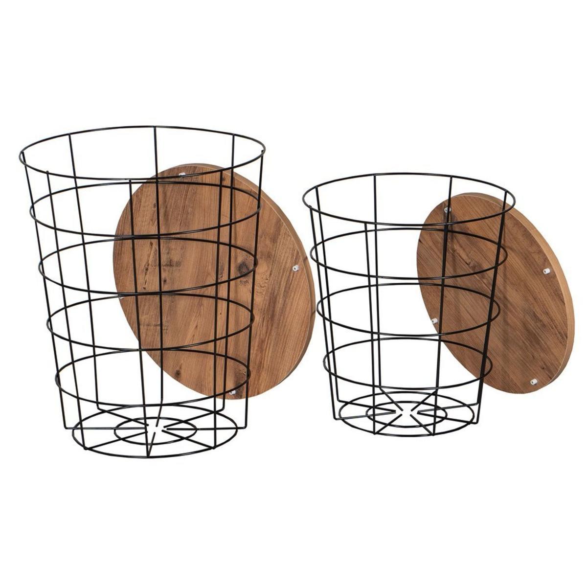 Allecra Duo Coffee Table, Walnut – image 2