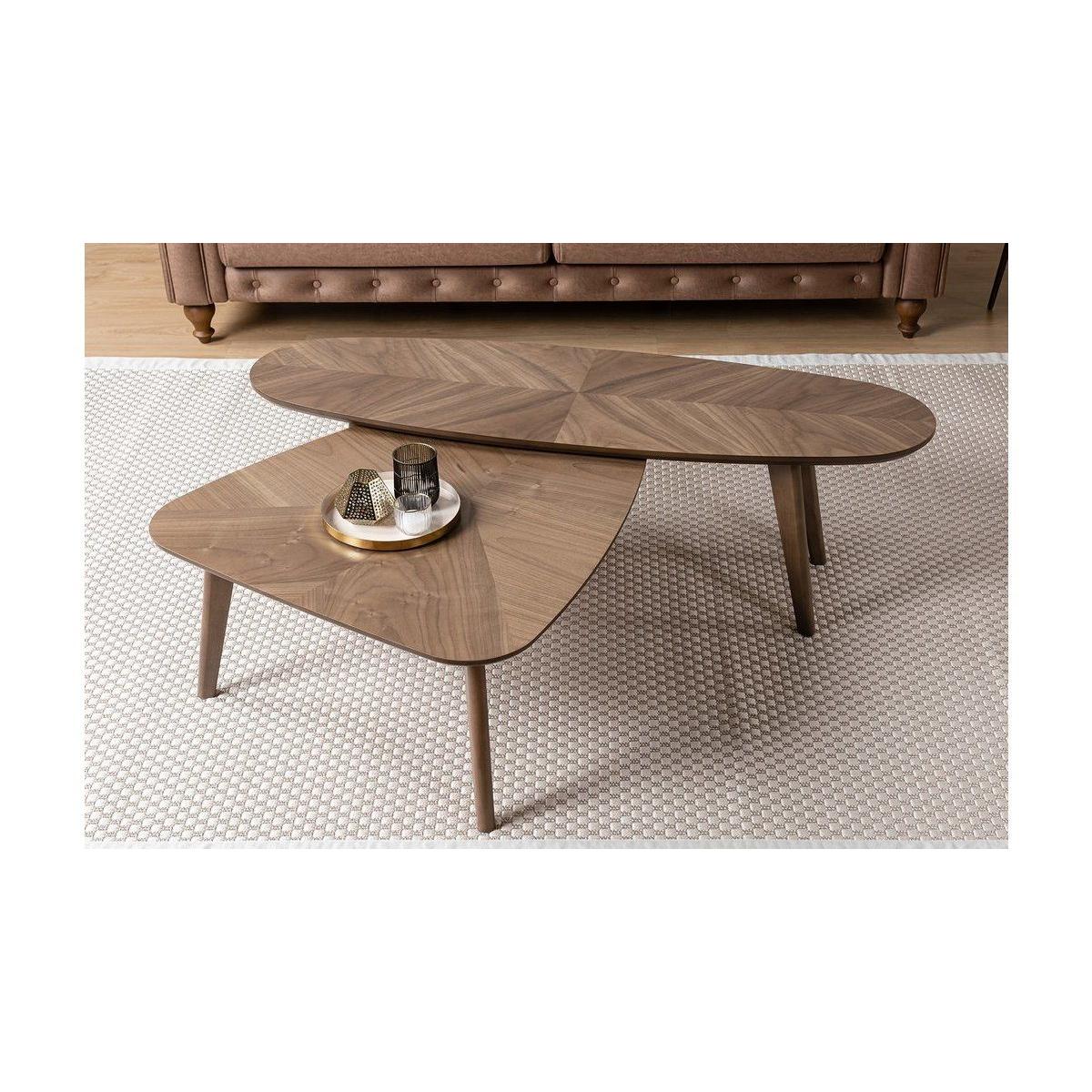 Helsinki Coffee Table, Walnut – image 6