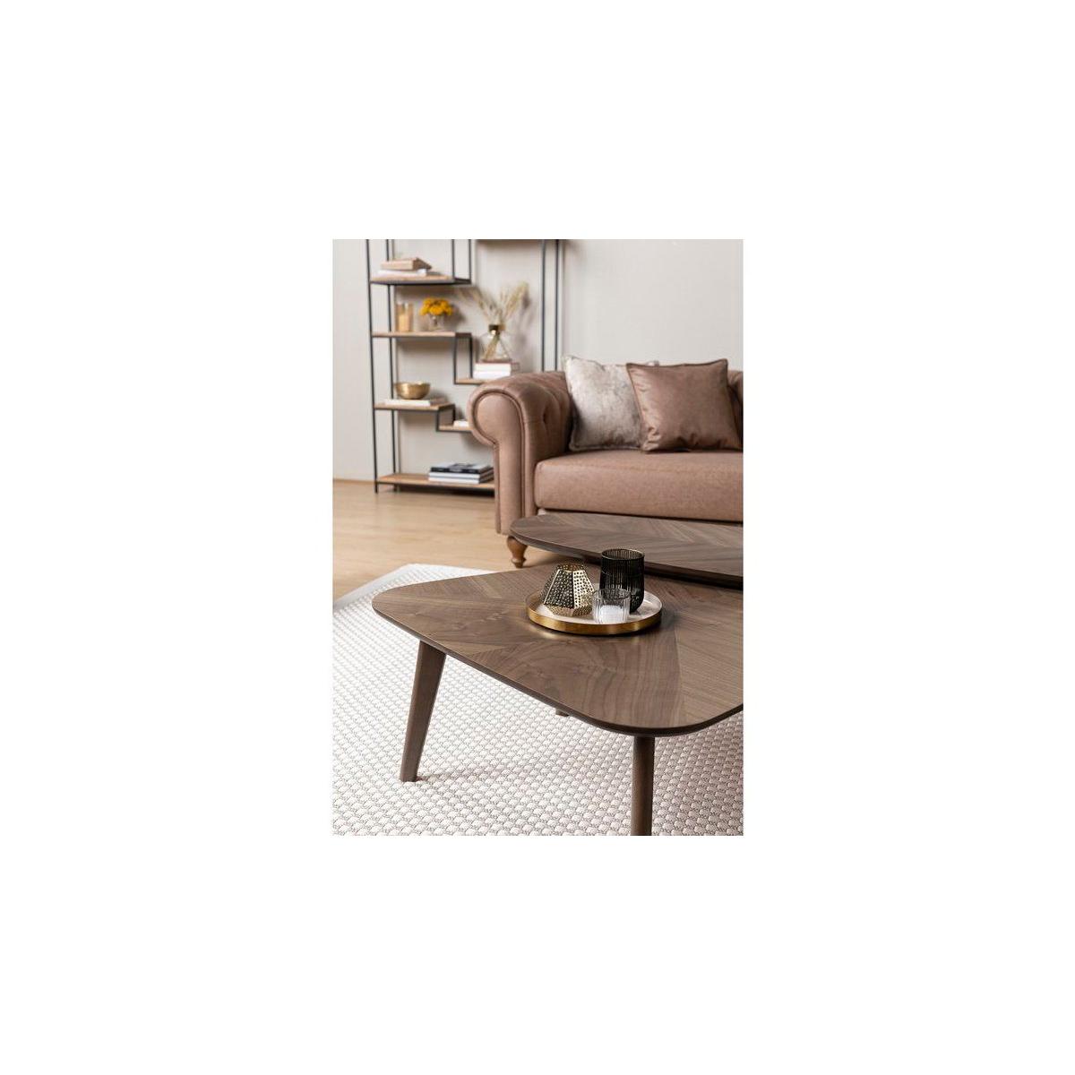 Helsinki Coffee Table, Walnut – image 8