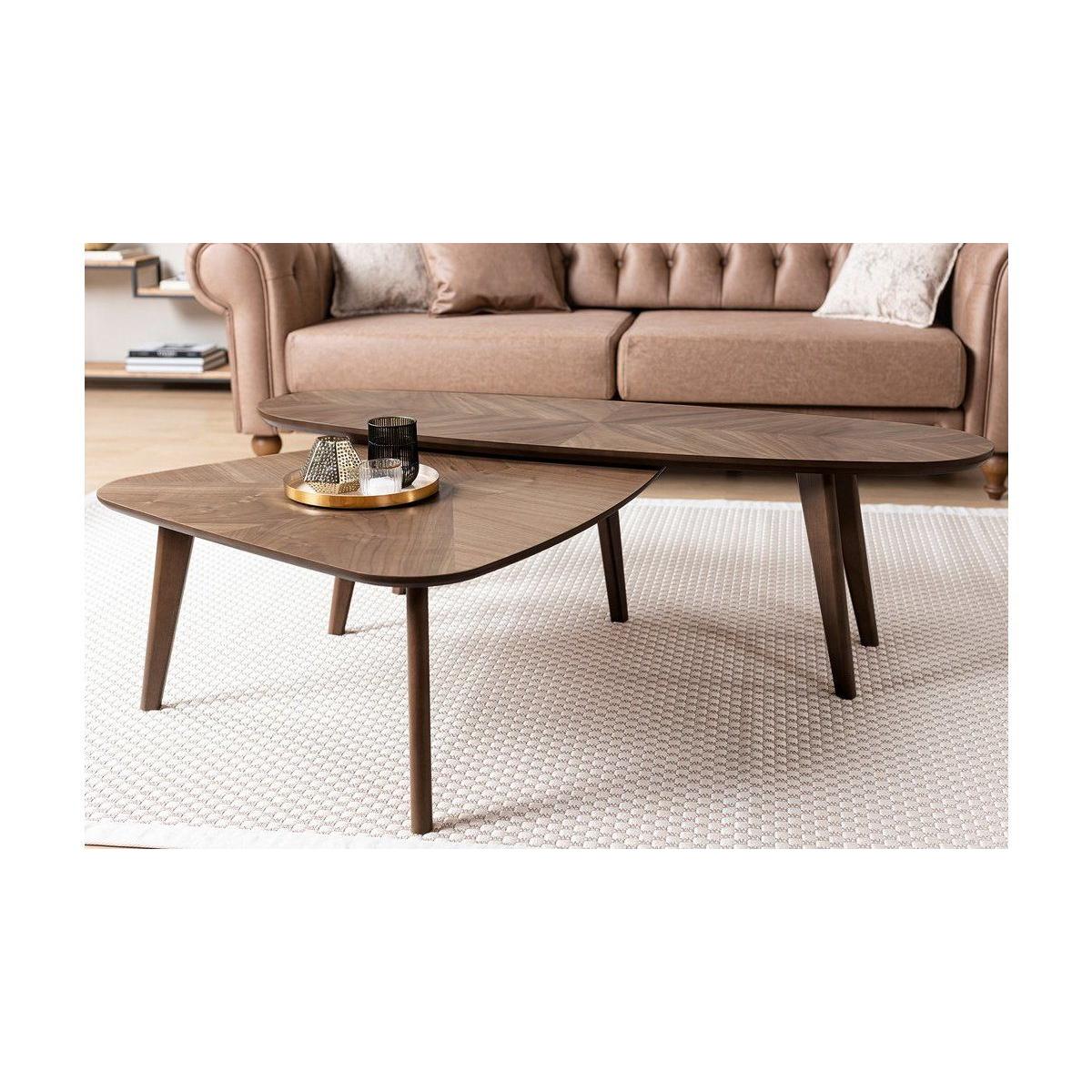 Helsinki Coffee Table, Walnut – image 9