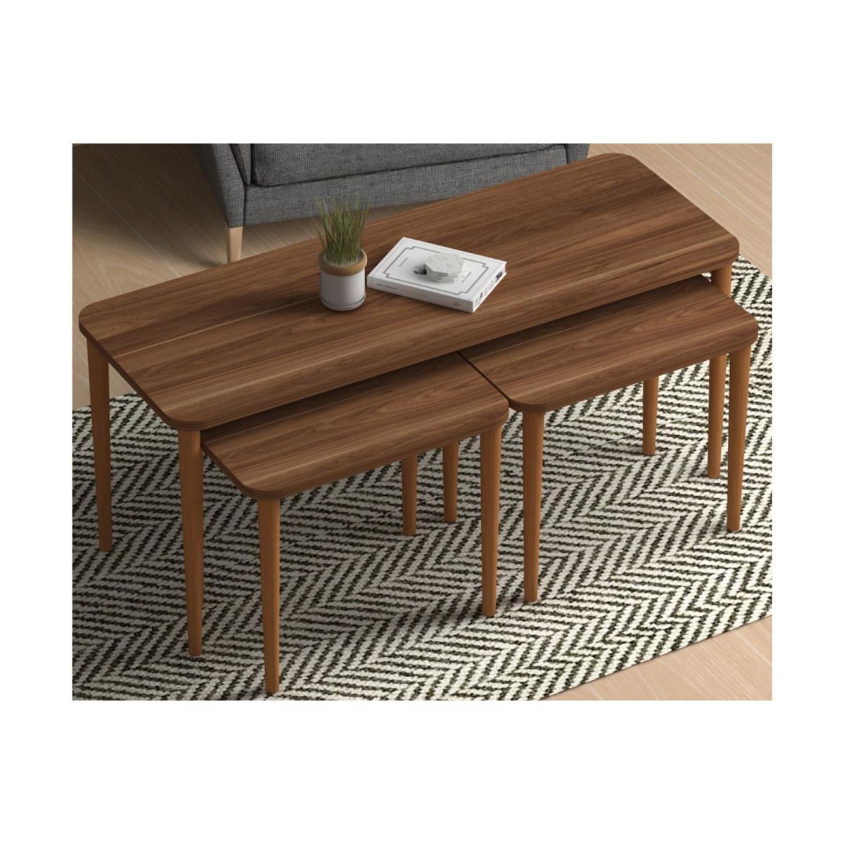 Omega Coffee Table, Walnut – image 2