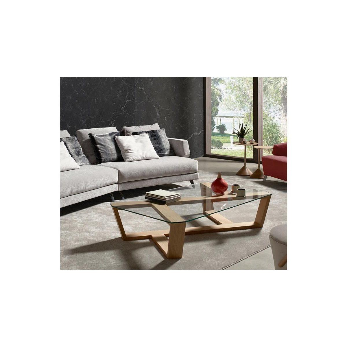 Cloa Coffee Table, Light Wood – image 2