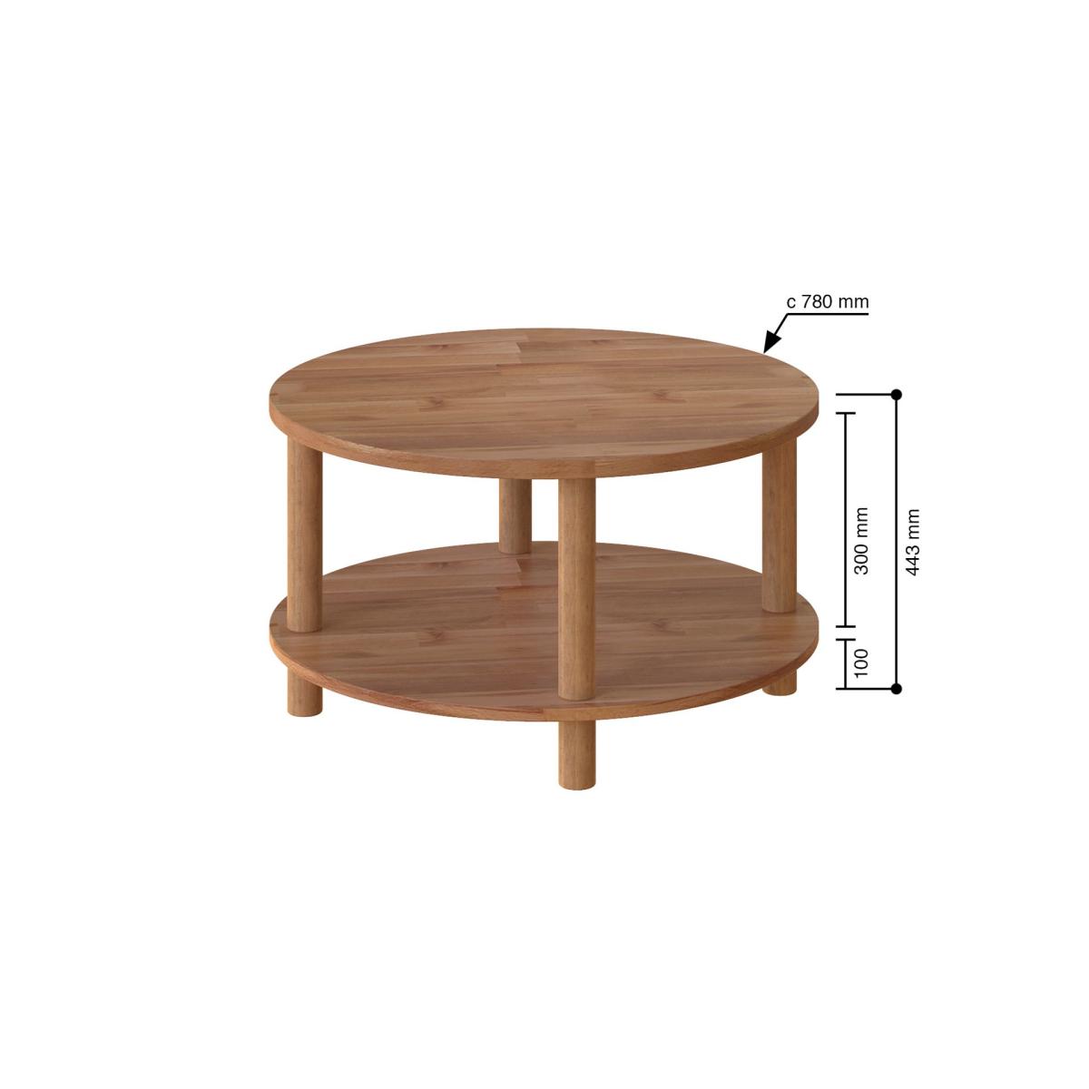 Maya Round Coffee Table (Large) – image 3