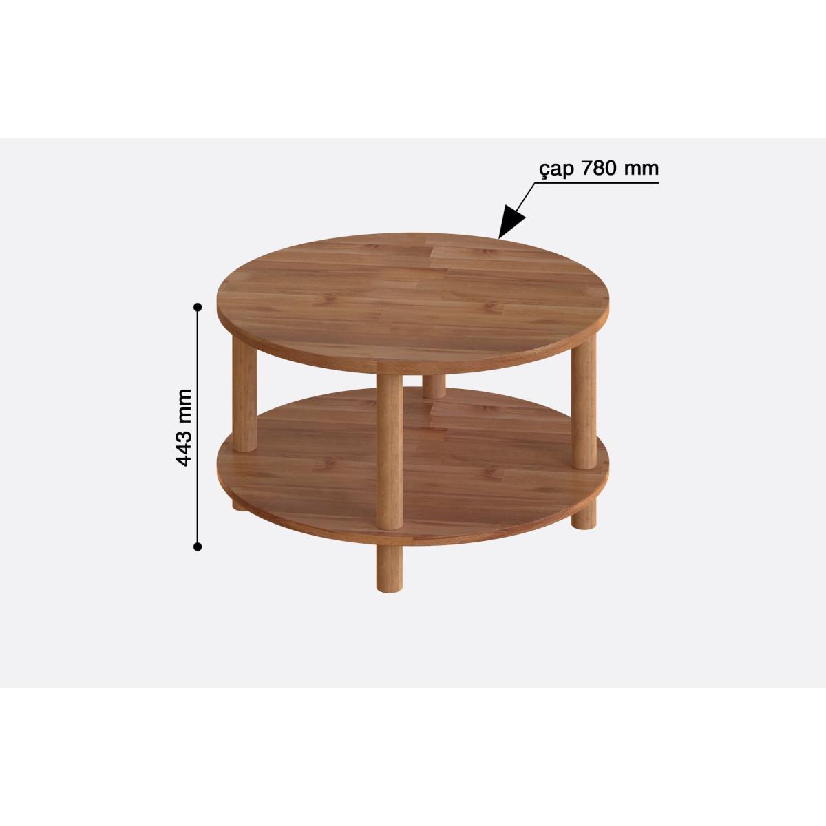 Maya Round Coffee Table (Large) – image 7