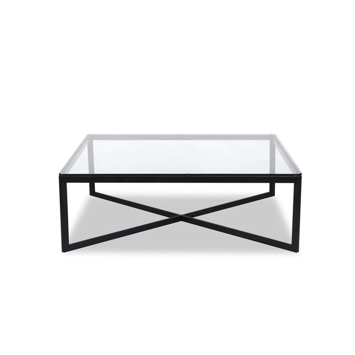 Meteo Square Coffee Table, Black – image 2