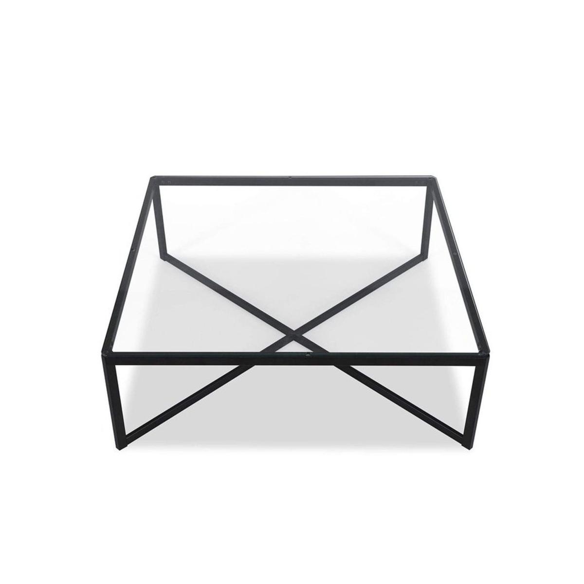 Meteo Square Coffee Table, Black – image 4