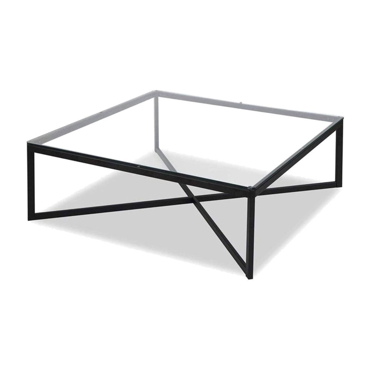 Meteo Square Coffee Table, Black – image 1