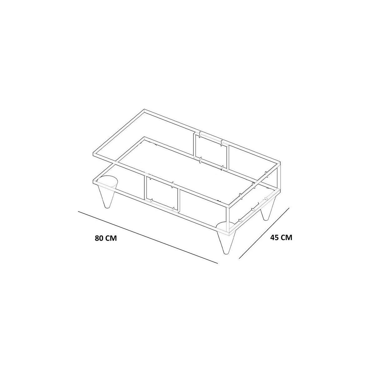 Altora Coffee Table, Walnut – image 3