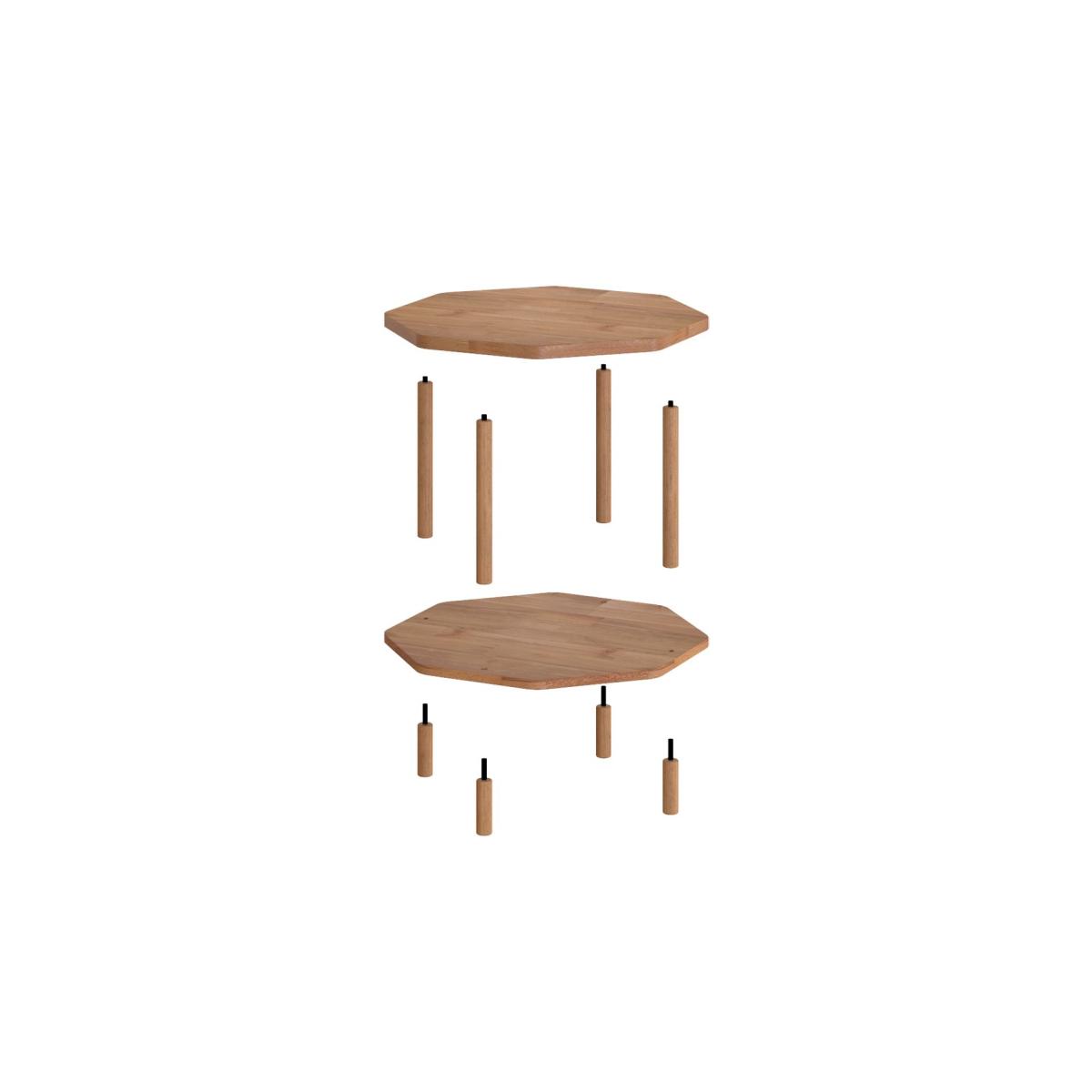 Maya Octagon Coffee Table (Medium) – image 4