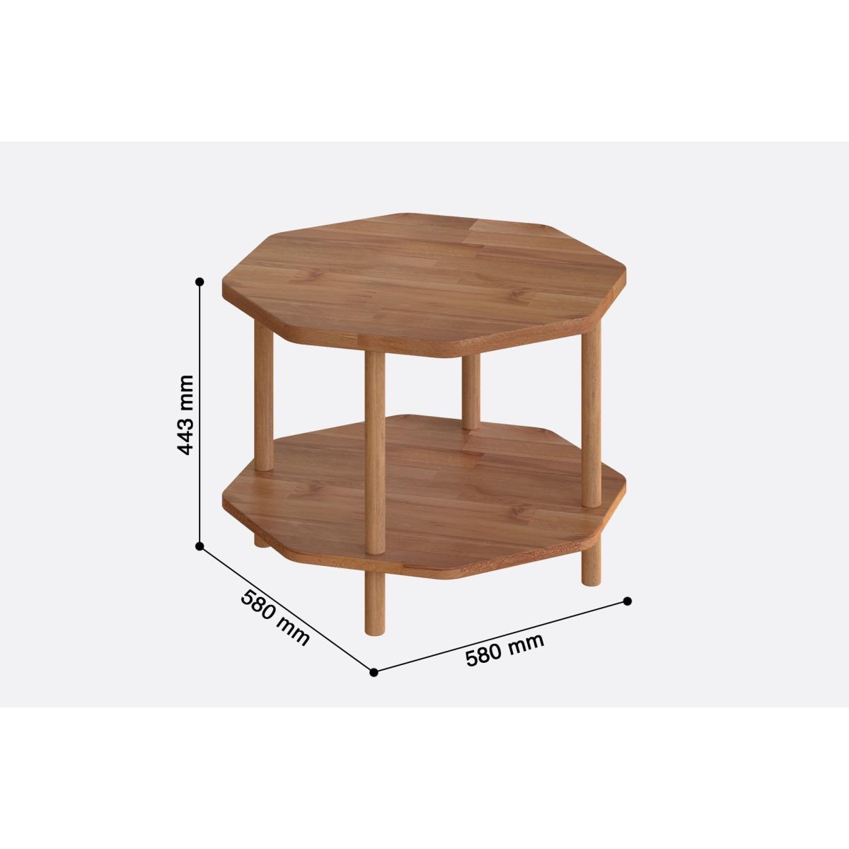 Maya Octagon Coffee Table (Medium) – image 7