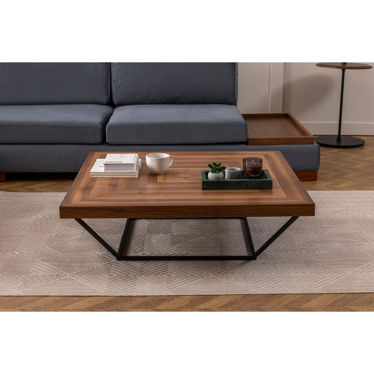 Cora Coffee Table, Walnut – image 2