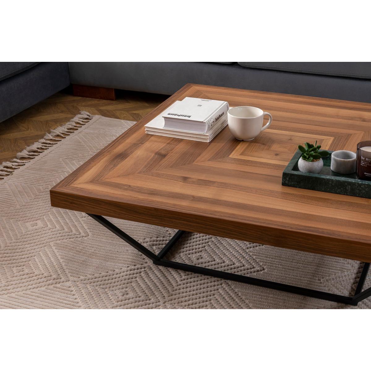 Cora Coffee Table, Walnut – image 4