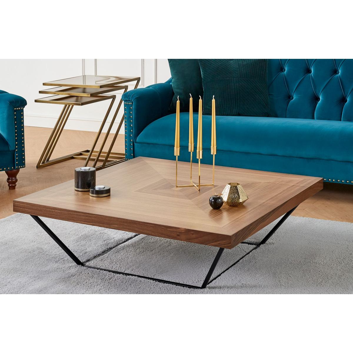 Cora Coffee Table, Walnut – image 1