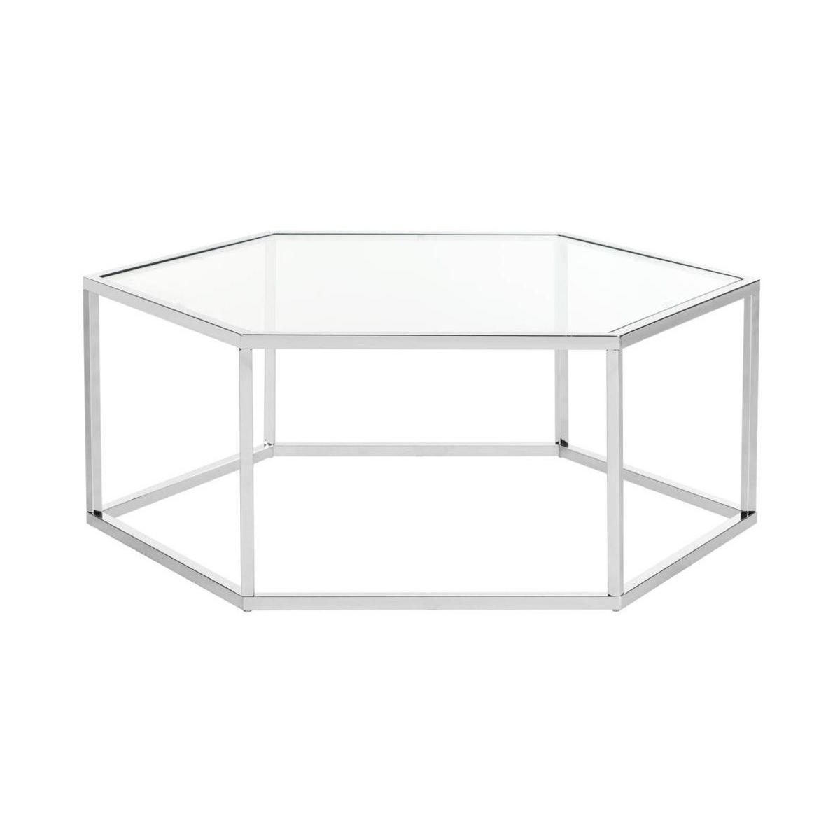 Cays Coffee Table, Silver – image 2