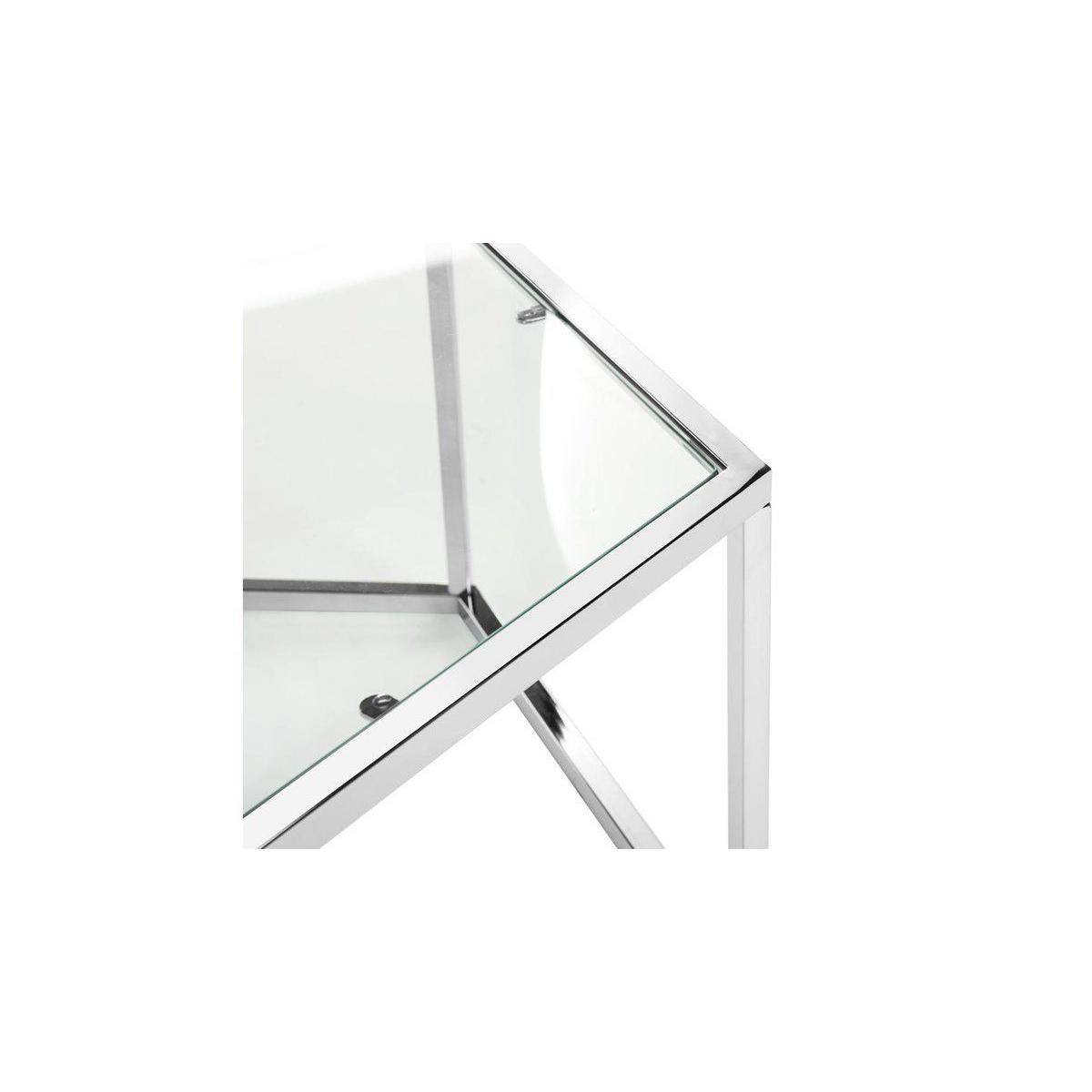 Cays Coffee Table, Silver – image 5