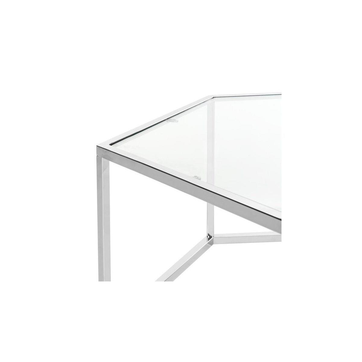 Cays Coffee Table, Silver – image 6