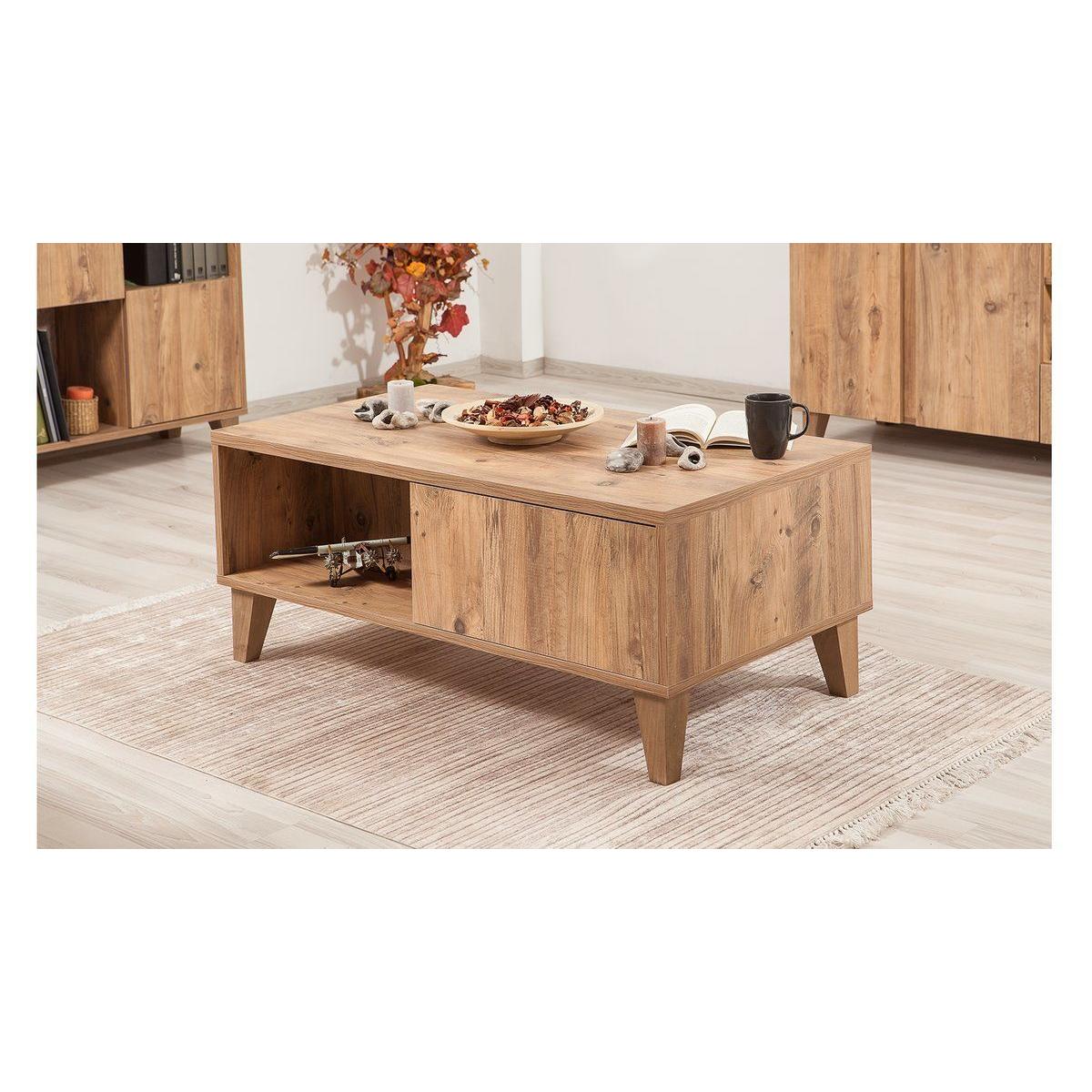 Lydia Coffee Table, Natural – image 4