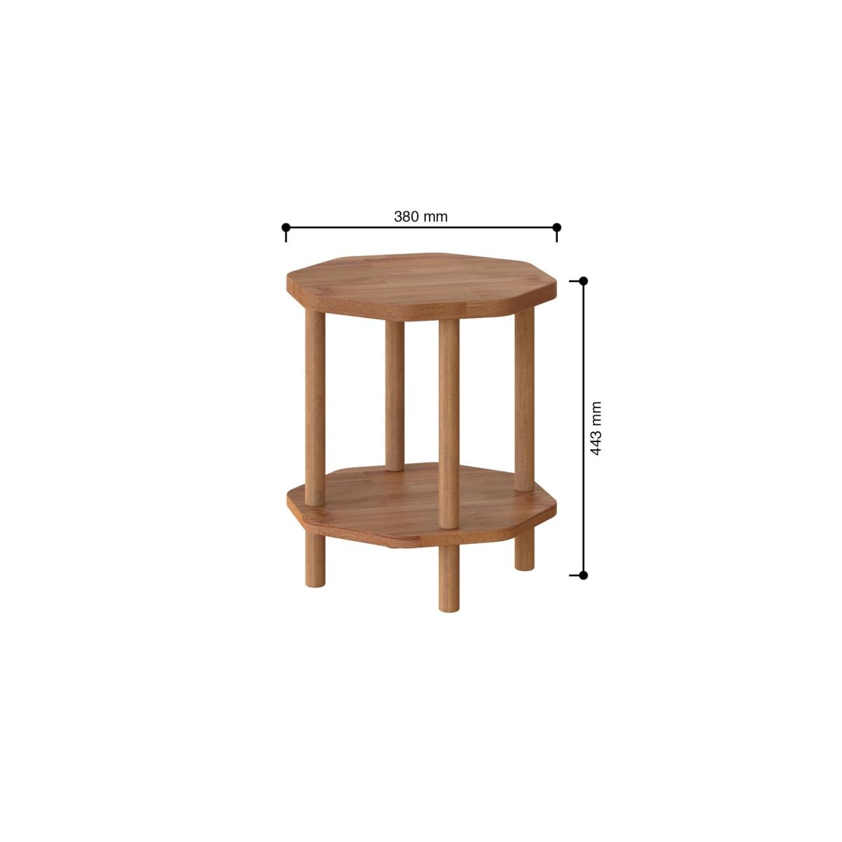 Maya Octagon Coffee Table (Small) – image 3