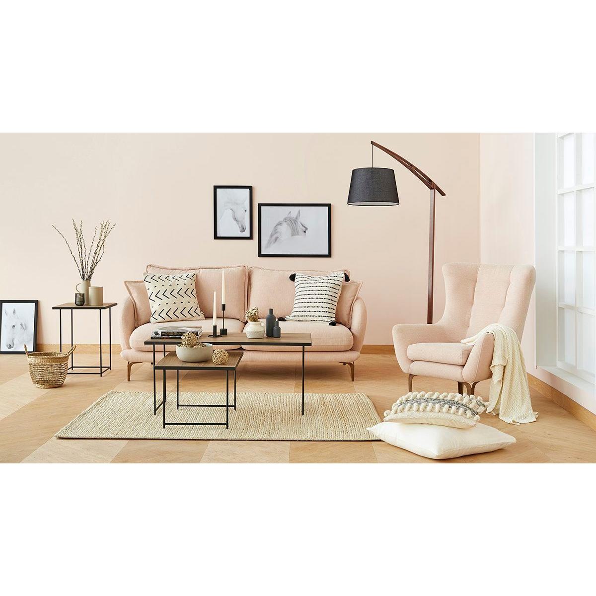 Loca Coffee Table Set, Walnut – image 3