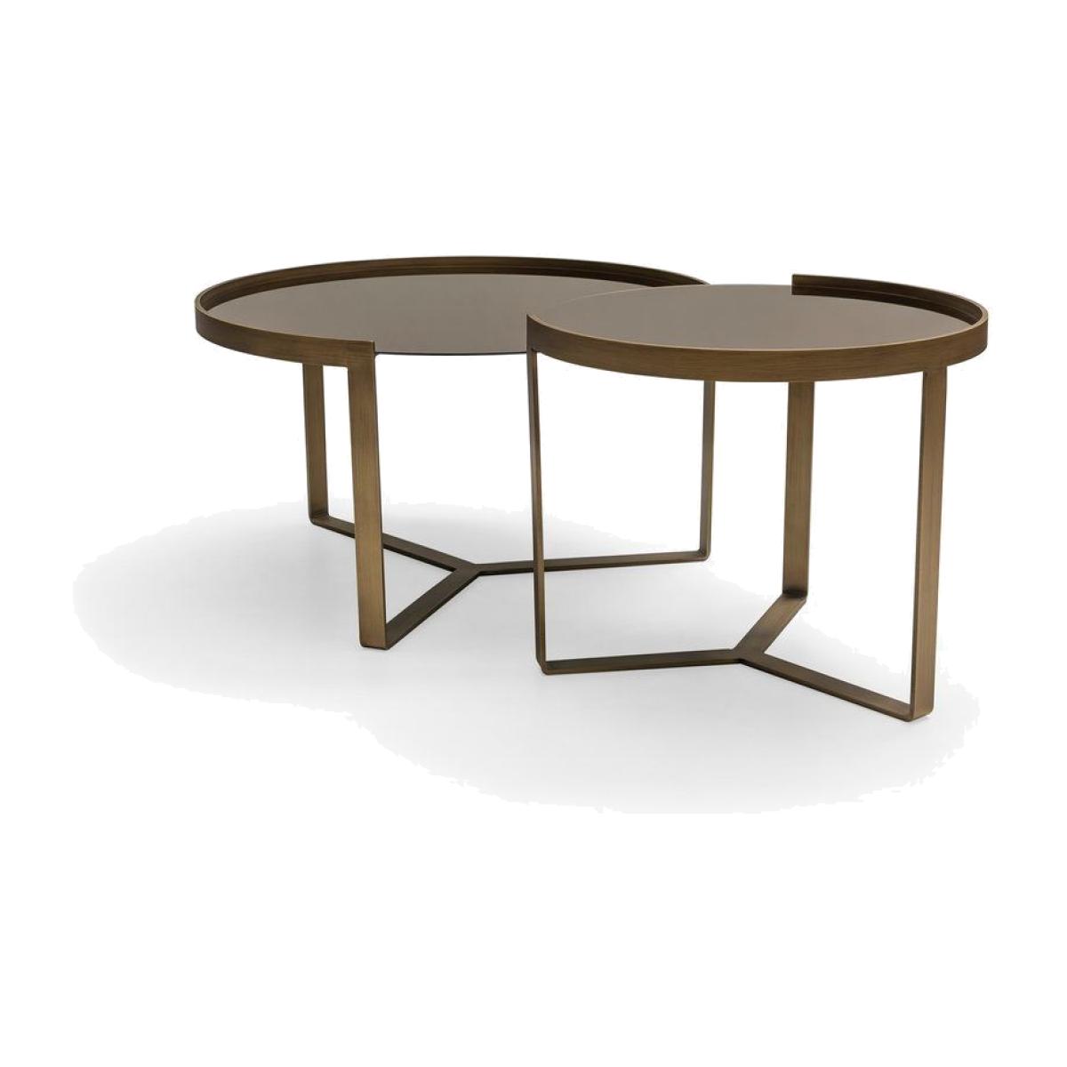 Tribeca Duo Coffee Table, Brass – image 1
