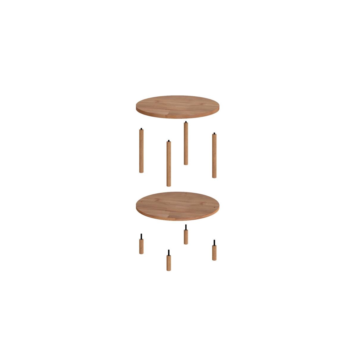 Maya Round Coffee Table (Medium) – image 4