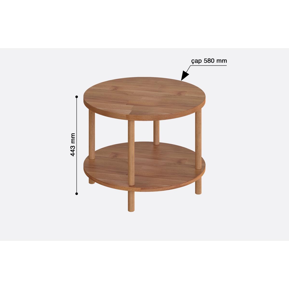 Maya Round Coffee Table (Medium) – image 7