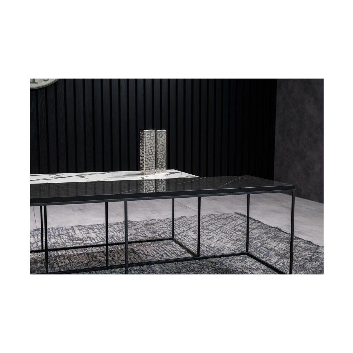 Walton Coffee Table, Black & White – image 12