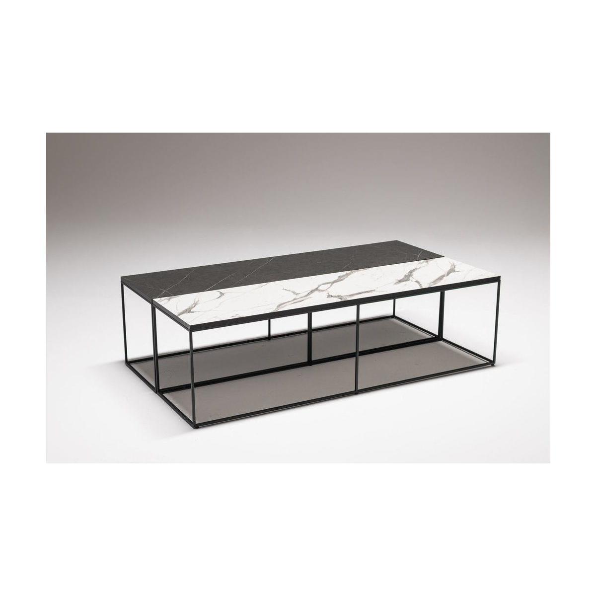 Walton Coffee Table, Black & White – image 5