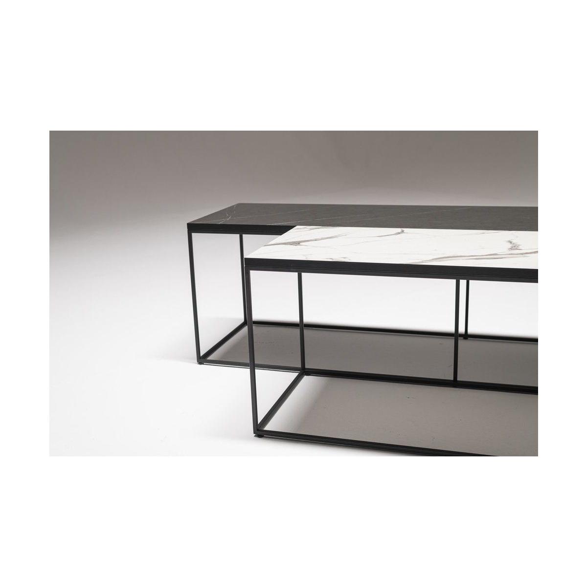 Walton Coffee Table, Black & White – image 9