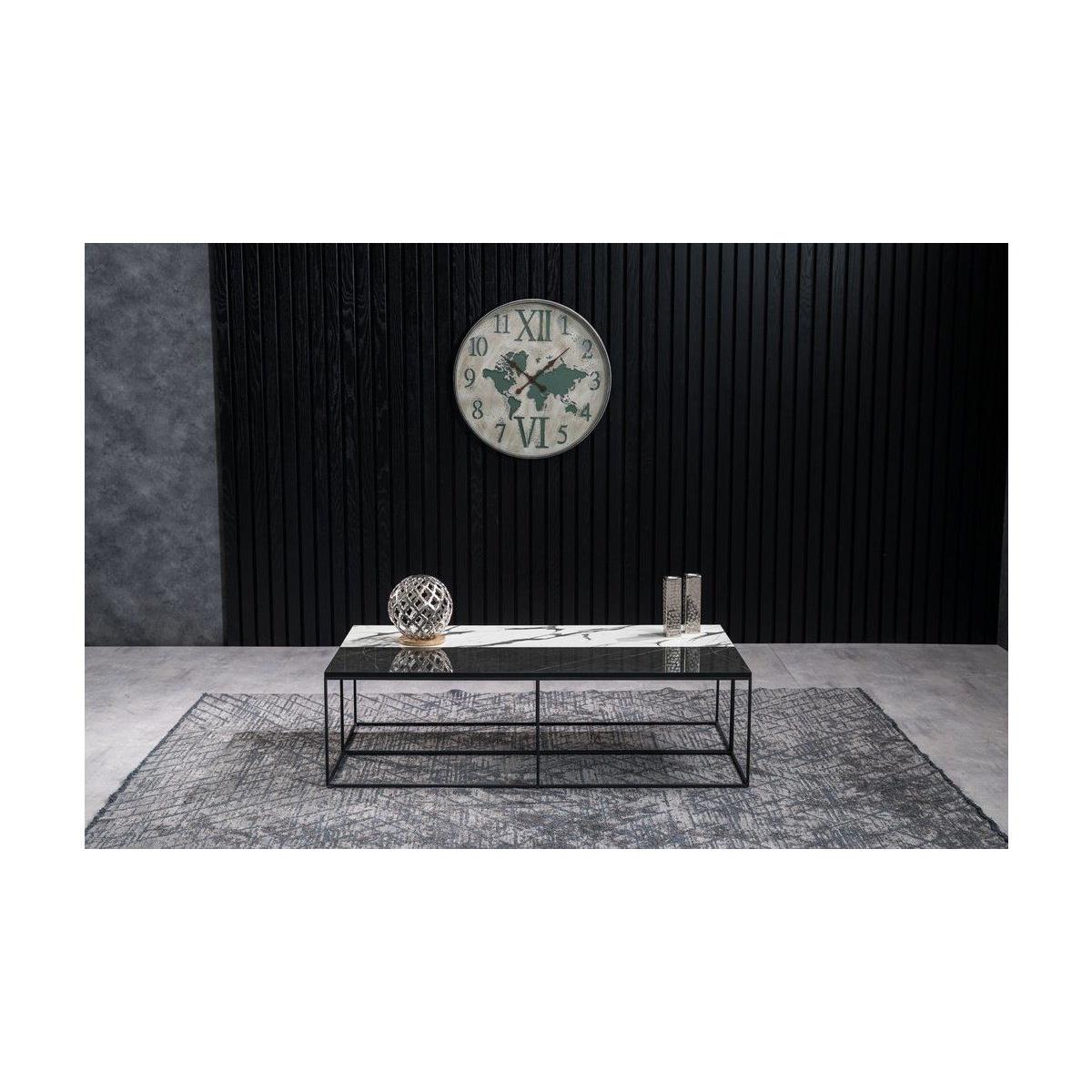 Walton Coffee Table, Black & White – image 1