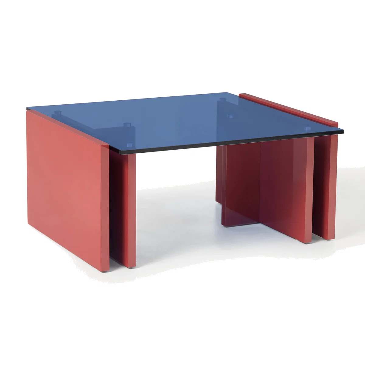 Coffee Table Elam with Glass Top – image 1