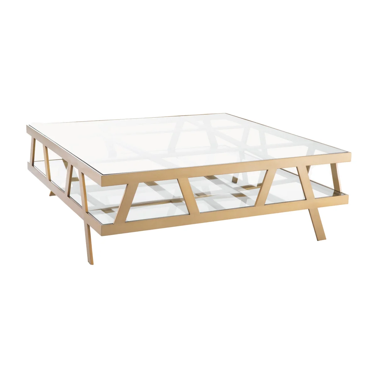 Coffee Table Billinghurst with Glass Top – image 1