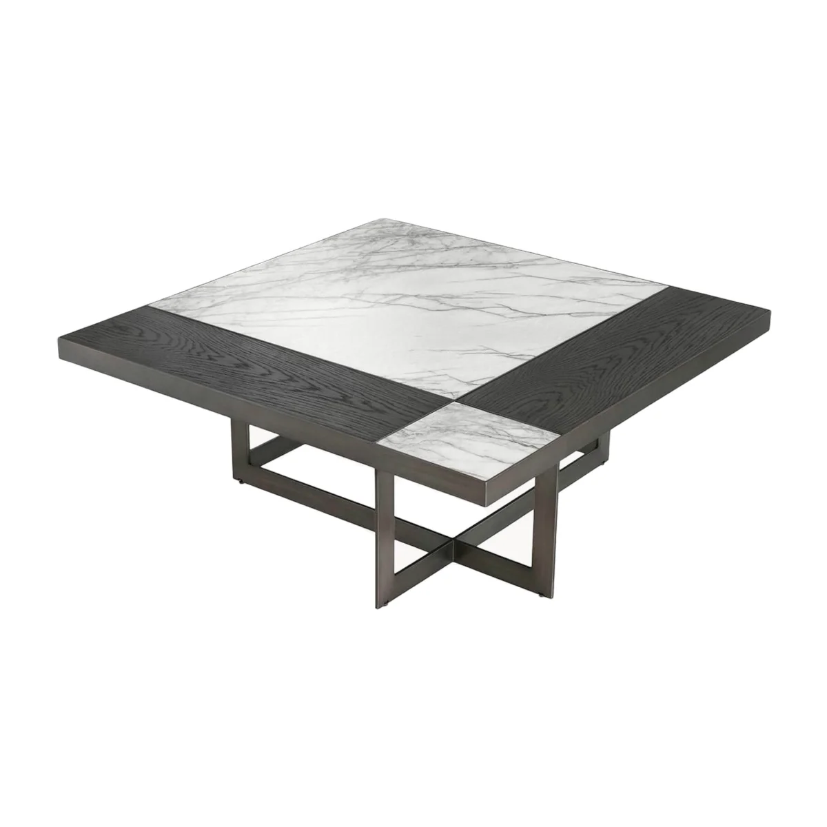Coffee Table Hermoza with Marble Top – image 1