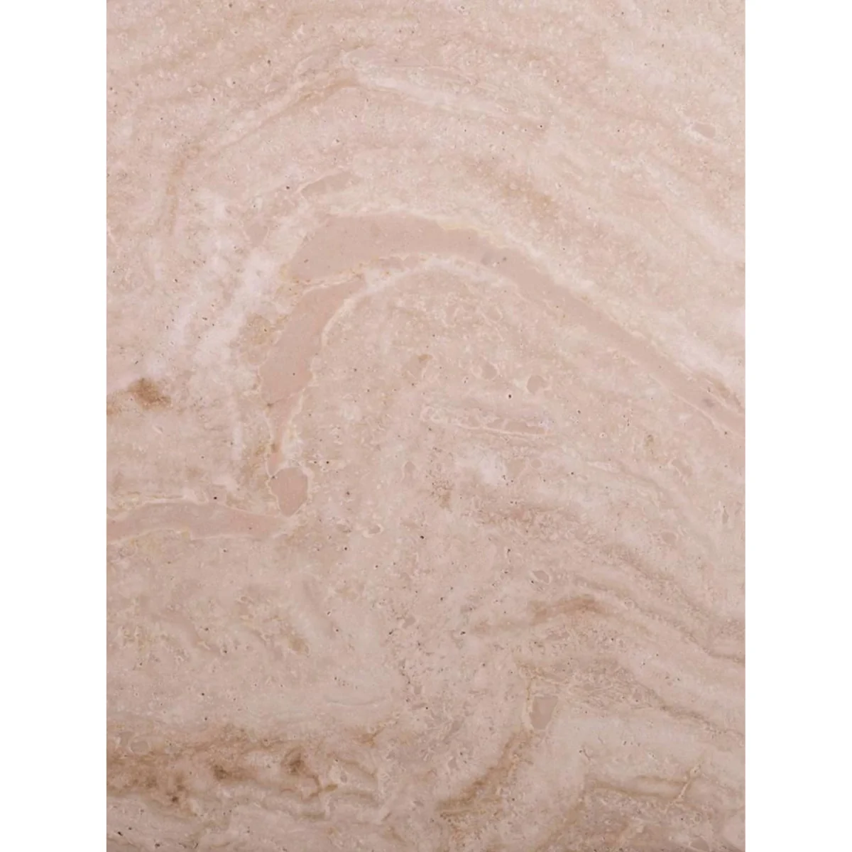 Organic-Shaped Travertine Coffee Table Prelude – image 6