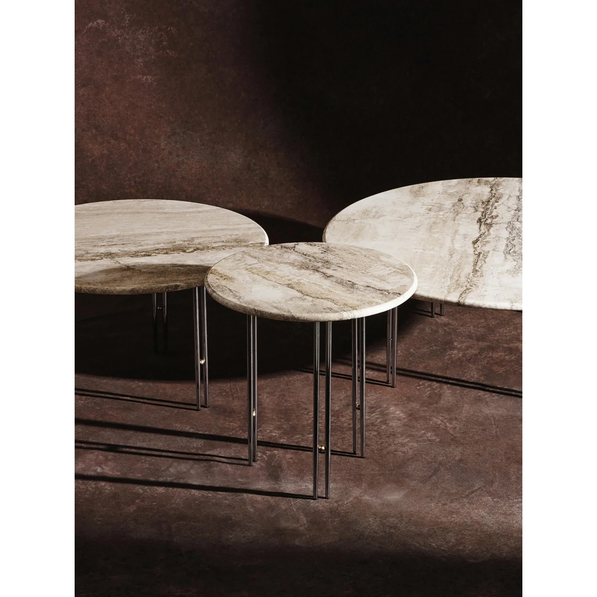 Round Marble Coffee Table Ioi, Ø 100 cm – image 2