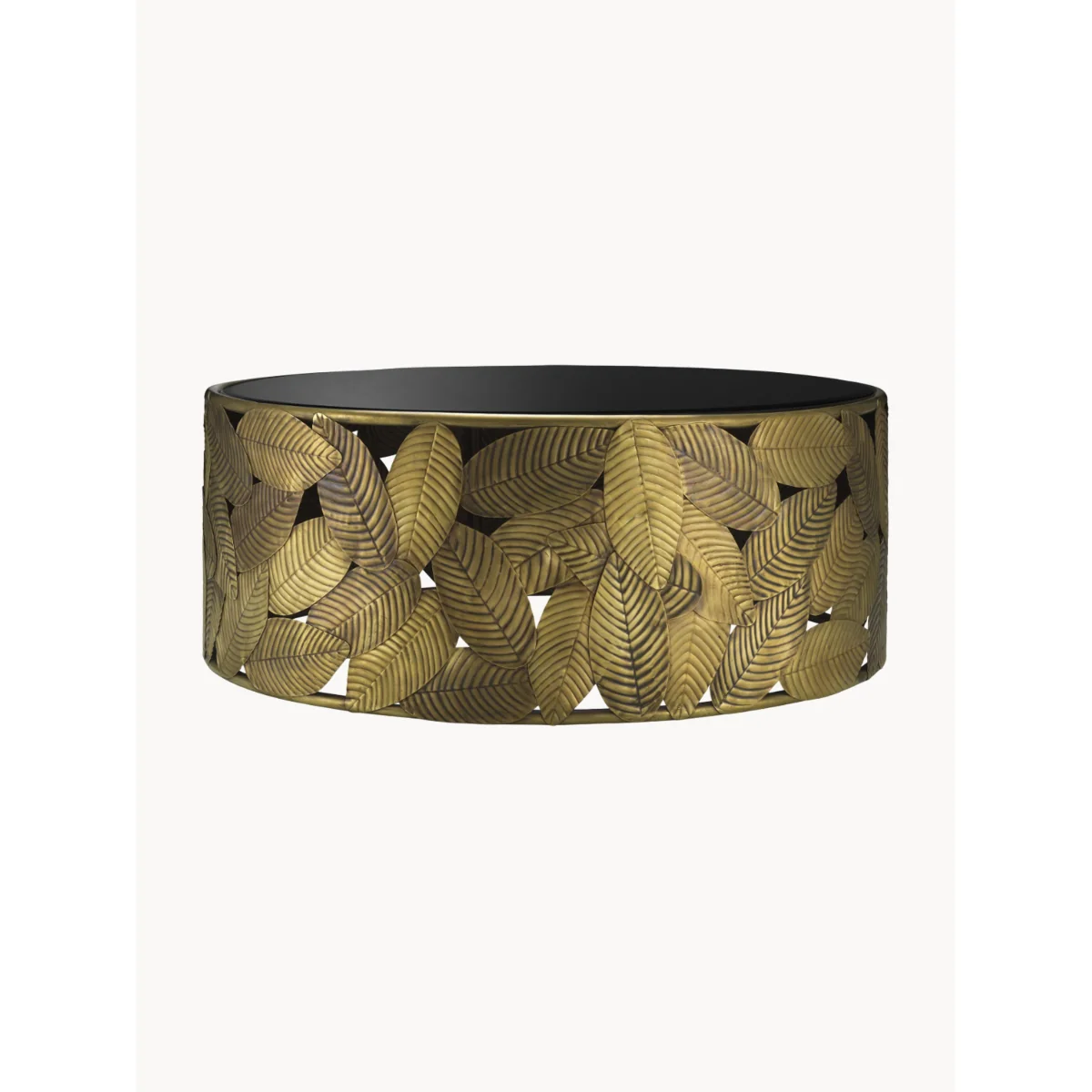 Round Coffe Table Botanico with Glass Top – image 3