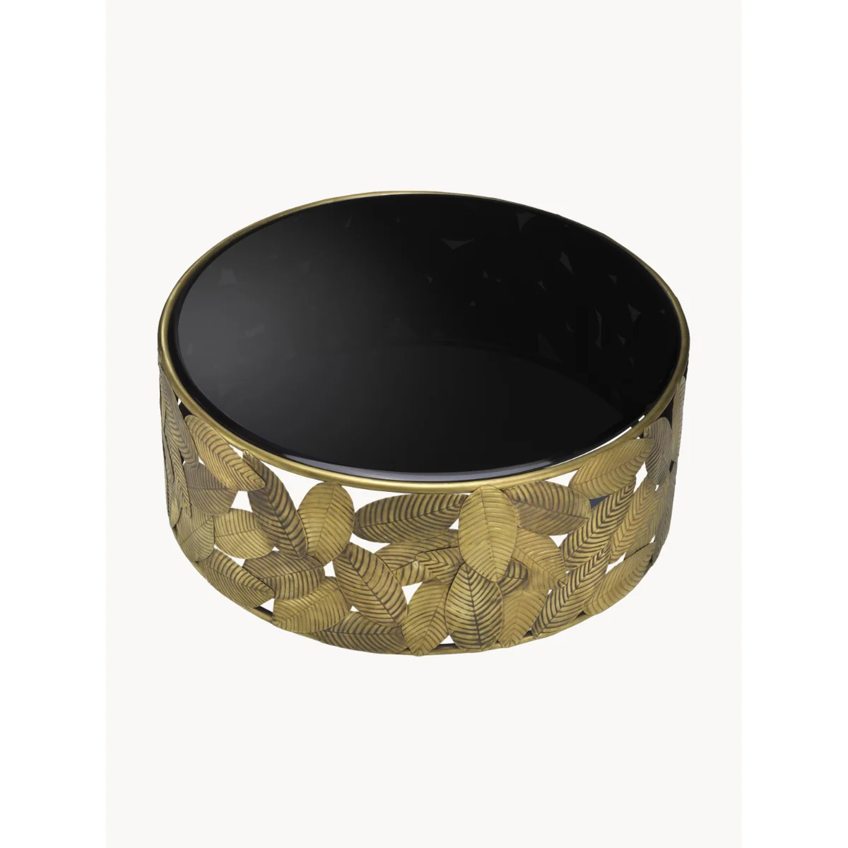 Round Coffe Table Botanico with Glass Top – image 5