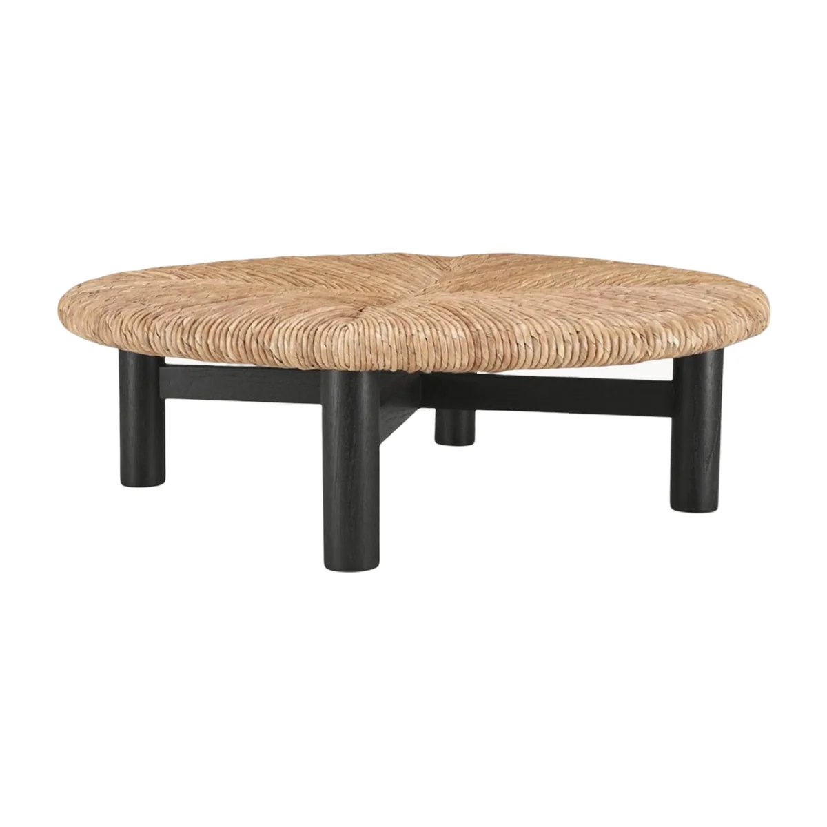 Round Mindi Wood Coffee Table Costello – image 1