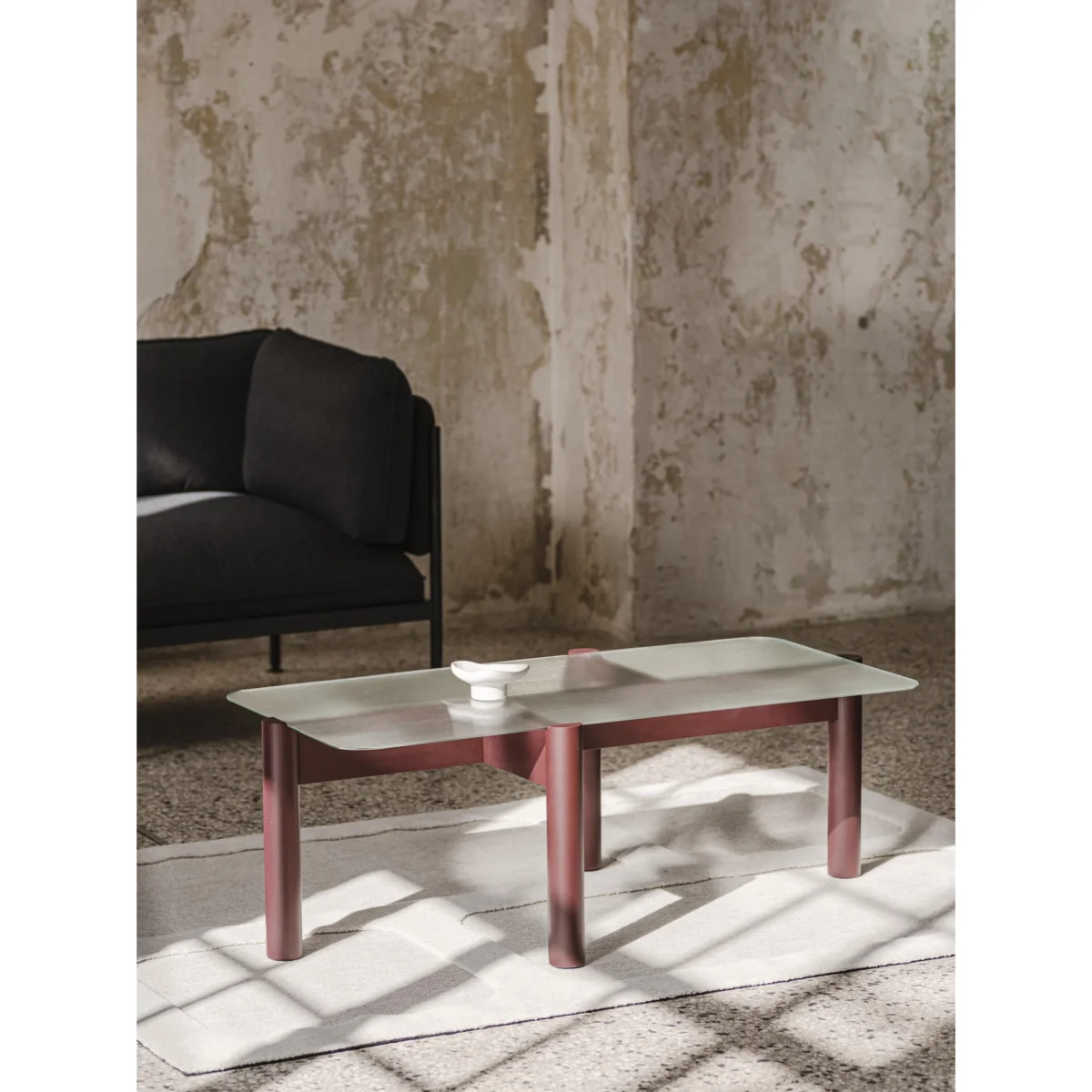 Coffee Table Kob with Glass Top – image 6